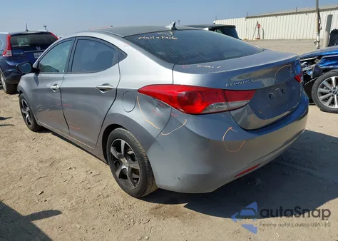 2012 Hyundai Elantra Gls (Ulsan Plant) из США, поврежденный, VIN KMHDH4AE2CU246925